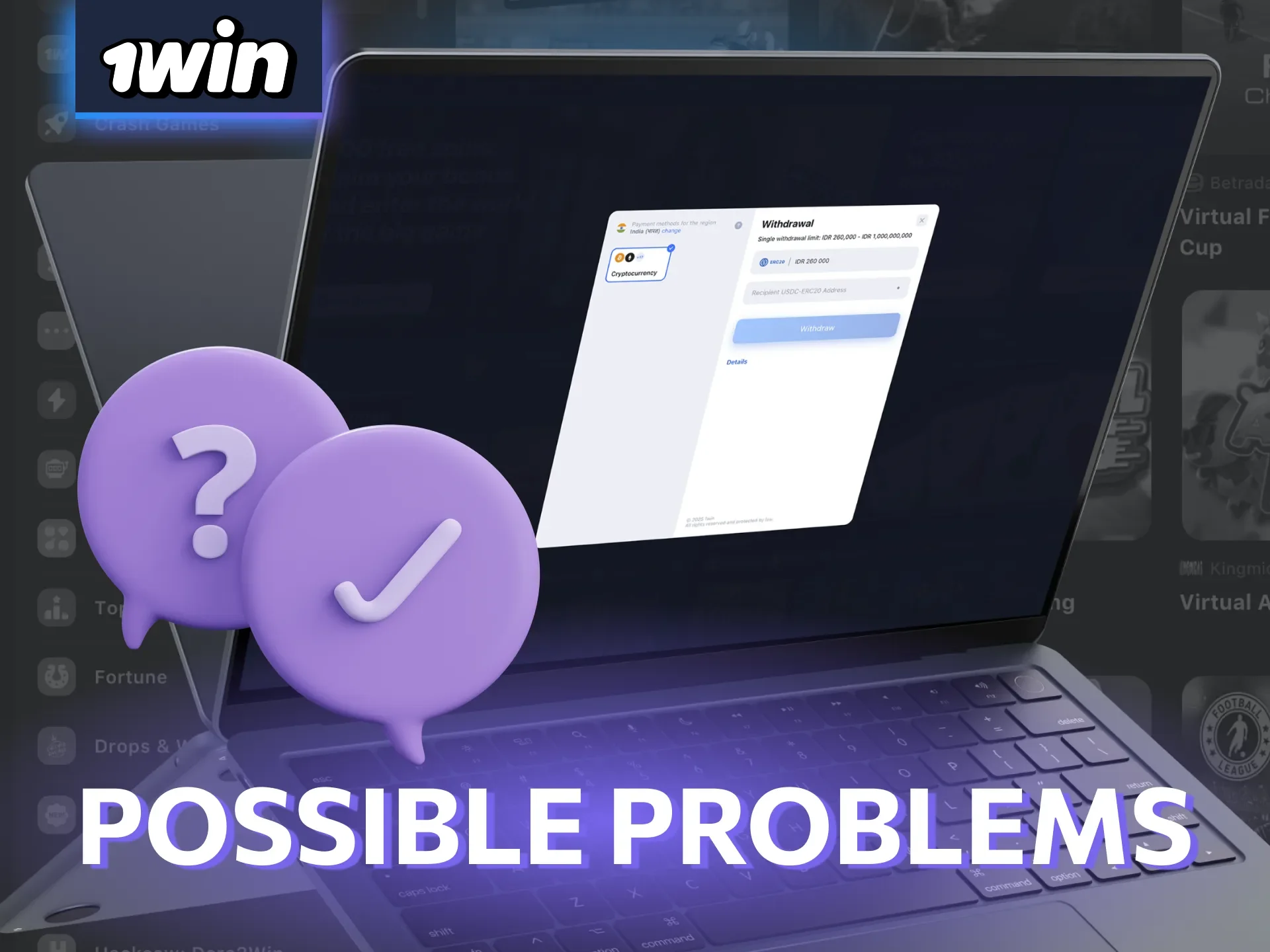 1win payout issues may involve limits, banking delays, or system errors.